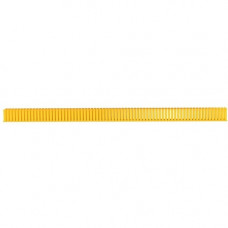 Panduit Cover - Yellow - 6 Pack - Polyvinyl Chloride (PVC) - TAA Compliance E4X4YL6