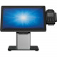 Elo Slim Desk Mount for Touchscreen Monitor, Cradle, Bar Code Reader, Fingerprint Reader, Webcam - Black, Silver - 22" Screen Support - TAA Compliance E514693
