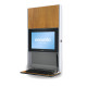 Enovateit E550 WALL STATION 4" ULTRATHIN NON LIFT E550S4-N4L-01WC-0