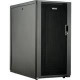 Panduit Enterprise Rack Cabinet - For Server - 24U Rack Height - Floor Standing - Black - TAA Compliance E6412B2FP