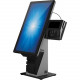 Elo Wallaby Self-Service Countertop Stand - Up to 22" Screen Support11.6" Width - Black, Silver - TAA Compliance E796783