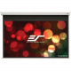 Elite Screens Evanesce B Series - 100-inch Diagonal 4:3, Recessed In-Ceiling Electric Projector Screen with Installation Kit, 8k/4K Ultra HD Ready MaxWhite FG a Matte White with Fiberglass Reinforcement Projection Screen Surface, EB100VW2-E12" EB100V