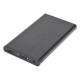 Sabrent EC-25HSU Hard Drive Enclosure - 1 x 2.5" - 9.5 mm Height Internal - Serial ATA, eSATA, USB - External EC-25HSU