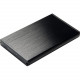 Sabrent EC-UK30 Drive Enclosure - USB 3.0 Host Interface External - Black - 1 x 2.5" Bay - Aluminum EC-UK30