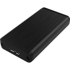 Sabrent EC-UKMS Drive Enclosure mini-SATA - USB 3.0 Host Interface External - Black - Aluminum EC-UKMS-PK50