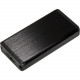 Sabrent EC-UKMS Drive Enclosure - USB 3.0 Host Interface External - Black - Aluminum EC-UKMS