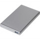 Sabrent EC-UM30 Drive Enclosure - USB 3.0 Host Interface External - Silver - 1 x 2.5" Bay - Aluminum EC-UM30