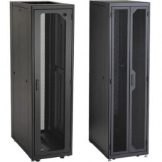 Black Box Elite EC45U3032TPMS3NK Rack Cabinet - For Server - 45U Rack Height - Steel, Plexiglass, Mesh EC45U3032TPMS3NK