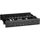 Black Box Elite Double-Sided Horizontal Cable Manager - 1 Pack - 2U Rack Height - 19" Panel Width - TAA Compliance ECMH2UD