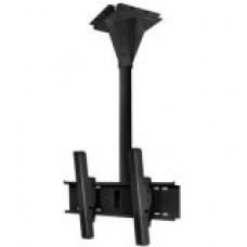 Peerless -AV ECMU-01-C Ceiling Mount for Flat Panel Display - Black - 32" to 65" Screen Support - 200 lb Load Capacity - RoHS, TAA Compliance ECMU-01-C