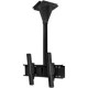 Peerless -AV ECMU-01-I Ceiling Mount for Flat Panel Display - Black - 32" to 65" Screen Support - 200 lb Load Capacity - TAA Compliance ECMU-01-I