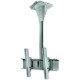 Peerless -AV ECMU-03-I-S Ceiling Mount for Flat Panel Display - Gray - 32" to 65" Screen Support - 200 lb Load Capacity - TAA Compliance ECMU-03-I-S