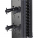 Black Box Vertical IT Rackmount Cable Manager - 10 sets, 12" - 10 Pack - TAA Compliant ECMVPG12