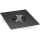 Black Box Elite Cabinet Top Panel - Single 10" Fan (550-cfm) - 1 Fan - 12U - 10" - 550 CFMBlack ECTOPF10