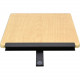 ERGO DESKTOP Detachable Side Work Surface , Maple - 11.5" Width x 11.5" Depth x 16.5" Height - Maple ED-OW-MAP