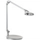 Humanscale Element 790 Desk Lamp - 28" Height - 5 W LED Bulb - Semi Matte - Ergonomic Design, Dimmable - Desk Mountable - Silver - for Desk, Table EDEBS