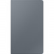 Samsung Carrying Case (Book Fold) for 8.7" Galaxy Tab A7 Lite Tablet - Gray - Ding Resistant EF-BT220PJEGUJ