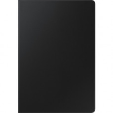Samsung Book Cover Carrying Case (Book Fold) for 12.4" Galaxy Tab S7 FE, Galaxy Tab S7+ Tablet - Black - Scratch Resistant, Bump Resistant, Bacterial Resistant, Dust Resistant EF-BT730PBEGUJ