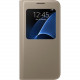 Samsung S-View Carrying Case (Flip) Smartphone - Gold - 0.7" Height x 3" Width x 6" Depth EF-CG930PFEGUS