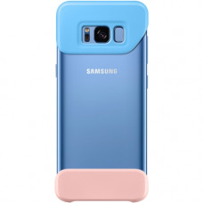 Samsung Galaxy S8 Two Piece Cover, Blue/Pink - For Smartphone - Blue, Pink EF-MG950CLEGWW