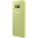 Samsung Galaxy S8 Silicone Cover, Green - For Smartphone - Texture - Green - Matte - Slip Resistant - Silicone EF-PG950TGEGWW