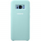 Samsung Galaxy S8 Silicone Cover, Blue - For Smartphone - Blue - Slip Resistant - Silicone EF-PG950TLEGWW