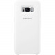 Samsung Galaxy S8 Silicone Cover, White - For Smartphone - White - Slip Resistant - Silicone EF-PG950TWEGWW