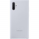 Samsung Galaxy Note10+ Silicone Cover, Silver - For Galaxy Note10+ Smartphone - Silver - Anti-slip - Silicone EF-PN975TSEGUS