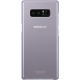 Samsung Galaxy Note 8 Protective Cover, Orchid Gray - For Smartphone - Orchid Gray, Clear - Plastic EF-QN950CVEGUS
