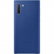 Samsung Galaxy Note10 Leather Back Cover - For Smartphone - Blue - Genuine Leather EF-VN970LLEGUS
