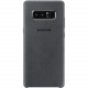 Samsung Galaxy Note 8 Alcantara Cover, Dark Gray - For Smartphone - Dark Gray - Alcantara EF-XN950AJEGUS
