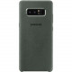 Samsung Galaxy Note 8 Alcantara Cover, Green - For Smartphone - Green - Alcantara EF-XN950AKEGUS