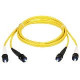 Black Box Fiber Optic Duplex Patch Cable - ST Male - ST Male - 6.56ft EFN310-002M-STST