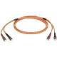 Black Box Fiber Optic Duplex Patch Cable - ST Male - LC Male - 6.56ft EFN6022-002M