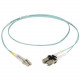 Black Box Duplex Fiber Optic Patch Cable - LC Male Network - LC Male Network - 9.84ft - Orange - RoHS Compliance EFNT010-003M-LCLC