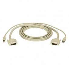 Black Box Digital Video Interface Cable - DVI Video, USB - DVI Video, USB - 6ft EHN900024U-0006