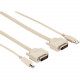Black Box DT-Series KVM CPU Cable - DVI-D, USB, Cable, 10-ft. - 10 ft KVM Cable for KVM Switch, Server, Computer, Switch - First End: 1 x Type A Male USB, First End: 1 x DVI-D Male Video - Second End: 1 x Type B Male USB, Second End: 1 x DVI-D Male Video 