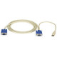 Black Box ServSwitch KVM Server Cable - HD-15 Female VGA - USB, HD-15 Female VGA - 6ft - TAA Compliance EHN9000U-0006