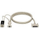 Black Box ServSwitch USB to PS/2 User Cable (Flashable) - DB-25 Male - HD-15 Female, Type A USB - 5ft EHNUSB-0005