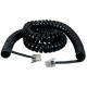 Black Box Modular Coiled Handset Cable - RJ-22 - RJ-22 EJ300-0012