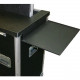 JELCO EL-21 Mounting Shelf for DVD Player, Notebook - Black - Black EL-21