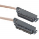 Black Box Telco Cable Cat3 25-Pair Female/Cut-End 50Ft. - 50 ft Category 3 Network Cable for Network Device - First End: 1 x Telco Female Network - Black - TAA Compliant ELN25T-0050-F