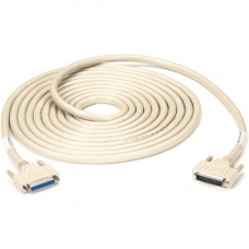 Black Box RS232 DBL Shielded Cable W/ Metal Hood 25 Cond DB25M/F 25Ft. - 25 ft Serial Data Transfer Cable for Computer, Switch - First End: 1 x DB-25 Male Serial - Second End: 1 x DB-25 Female Serial - Shielding - TAA Compliant EMN25C-0025-MF