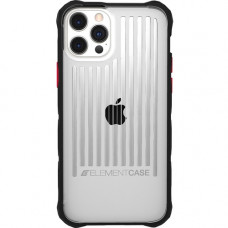 Stm Bags Element Case Special OPS - For Apple iPhone 12 Pro Max Smartphone - Geometrical - Clear/Black - Impact Resistant, Drop Resistant, Shock Resistant, Shock Absorbing, Scratch Resistant - Rugged - 10 ft Drop Height EMT-322-246FY-02