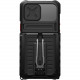 Stm Bags Element Case Black OPS X3 - For Apple iPhone 12, iPhone 12 Pro Smartphone - Black - Impact Absorbing, Impact Resistant, Drop Resistant, Shock Resistant - Polycarbonate, Anodized Aluminum, Fiberglass, Thermoplastic Polyurethane (TPU), G10, Aluminu