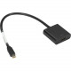 Black Box Mini DisplayPort to HDMI Male Adapter, 12" (30.5 cm) - 1 ft HDMI/Mini DisplayPort A/V Cable for Audio/Video Device, TV, Camera, Tablet PC, Monitor, Projector - First End: 1 x Mini DisplayPort Male Digital Audio/Video - Second End: 1 x HDMI 