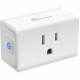 TP-Link Kasa Smart Wi-Fi Plug Mini - 1 x 3P Receptacle - 120 V AC / 15 A - Alexa, Google Assistant Supported EP10