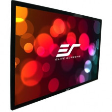 Elite Screens ezFrame CineGrey 5D - 135-inch Diagonal 16:9, 8K 4K Ultra HD Ready Ceiling Light Rejecting and Ambient Light Rejecting Fixed Frame Projector Screen, CineGrey 5D? Projection Material, R135DHD5" R135DHD5