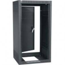 Middle Atlantic Products ERK Series Ready-to-Assemble Enclosure - 19" 18U Wide x 23.47" Deep Floor Standing - Black - 1000 lb x Maximum Weight Capacity ERK-1825KD