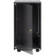 Chief Manufacturing Raxxess 20U Elite Rack - 20U Wide x 18" Deep Floor Standing - Ebony Fleck - Plexiglass ERK-20-20B